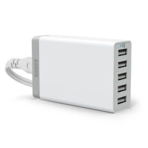 Anker PowerPort 5 Lite 25W 5 Port USB Wall Charger