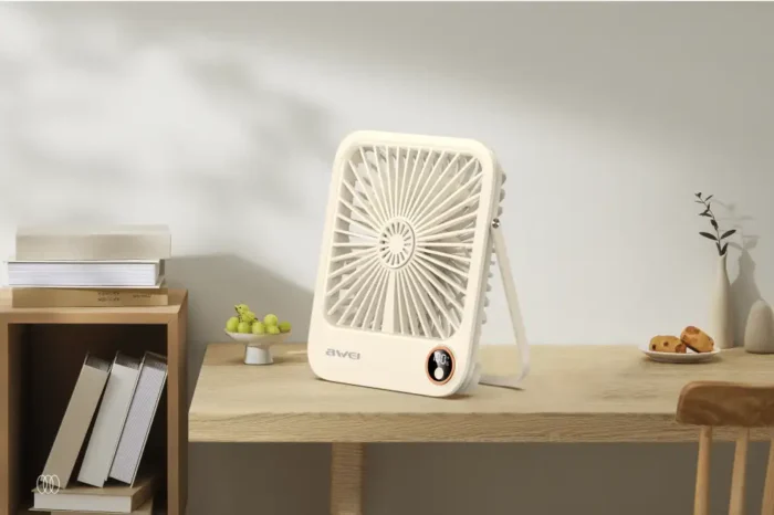 Awei F33 Desktop Ultra Slim Fan - Image 2
