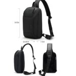 BANGE BG-8031 Men Chest Bag Business Duty Large Capacity Shoulder Crossbody Bag - Image 2