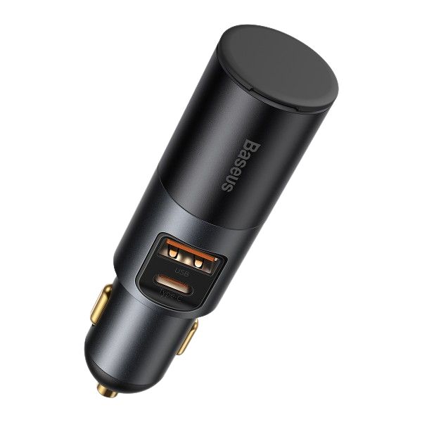 Baseus-120W-Car-Charger-Cigarette-Lighter-Expansion-Splitter-Socket-Type-C-USB-Dual-Ports.jpg Baseus 120W Car Charger Cigarette Lighter Expansion Splitter Socket Type C USB Dual Ports - Image 1