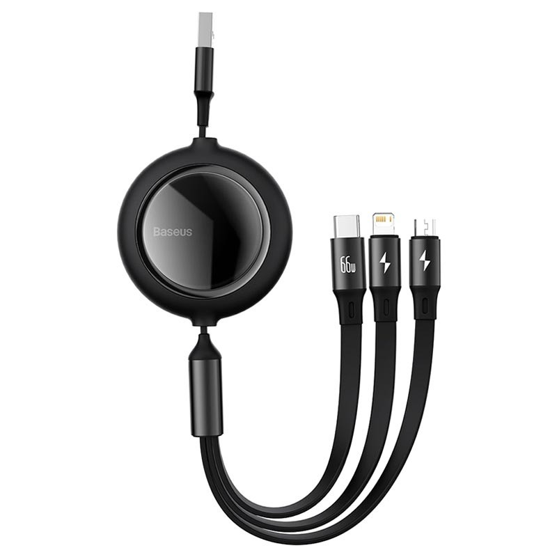 Baseus-Bright-Mirror-3-in-1-Retr.jpg Baseus Bright Mirror Multifunction 3 in 1 Retractable USB Cable - Image 1