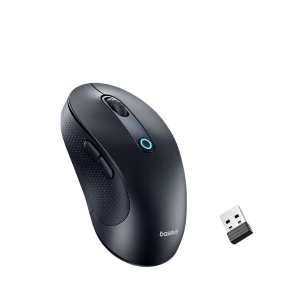 Baseus-F02-Wireless-Mouse-Bluetooth-5.2-2.4G-4000DPI-1.png Baseus F02 Wireless Mouse Bluetooth 5.2 2.4G 4000DPI - Image 1