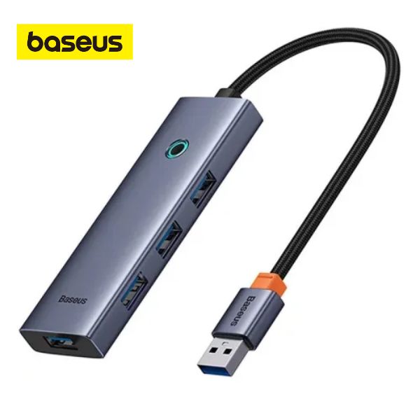 Baseus-UltraJoy-Series-4-Port-HUB-10GBPS-Data-Transfer.jpg Baseus UltraJoy Series 4-Port HUB 10GBPS Data Transfer - Image 1