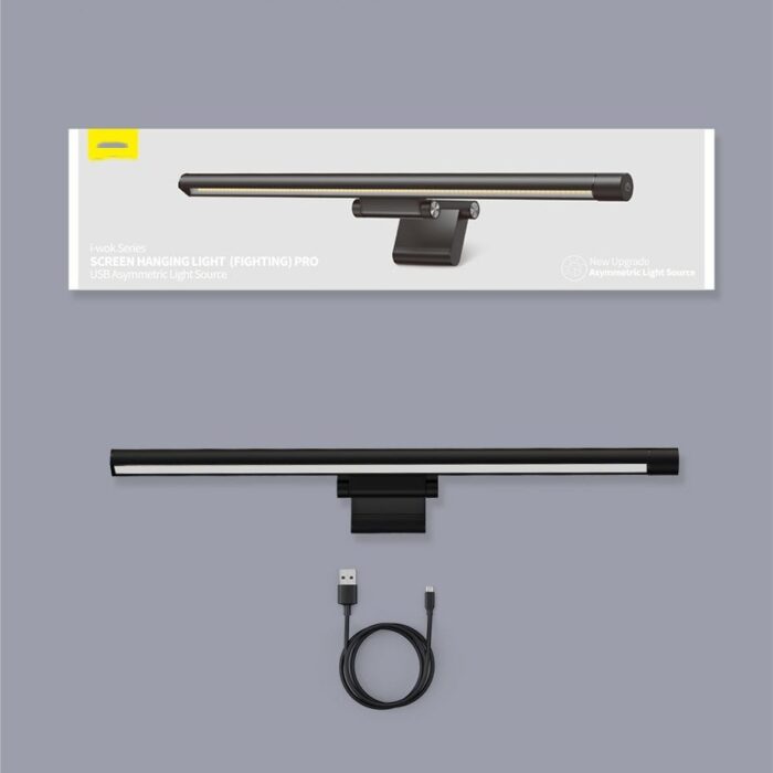 Baseus i-wok series USB stepless dimming Monitor screen hanging light Pro - Image 3