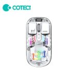 COTECi OF-026-WH Magic Crystal IV Wireless & Bluetooth Dual-Mode Mouse - Image 2