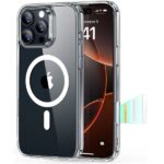 ESR HaloLock Classic Hybrid Case with Camera Control for iPhone 16 Series—Clear/Black - Image 2