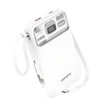 Foneng PX112 10000mAh MagSafe Power Bank with 2 Built-in Cables 22.5W - Image 2