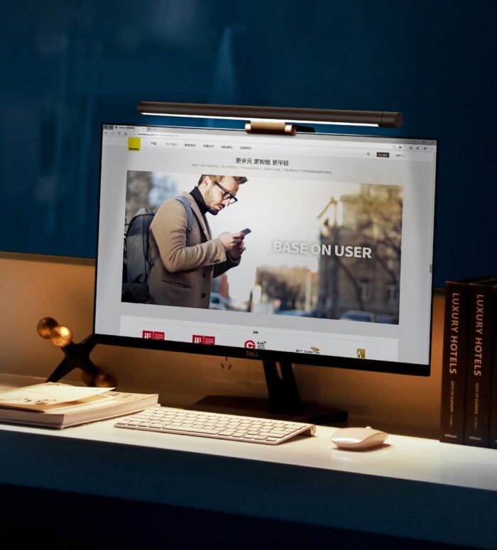 Baseus i-wok series USB stepless dimming Monitor screen hanging light Pro - Image 2