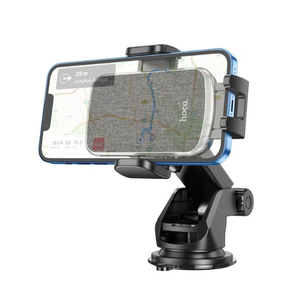 Hoco-CA95-Telescopic-Suction-Cup-Car-Holder.jpg Hoco CA95 Telescopic Suction Cup Car Holder - Image 1