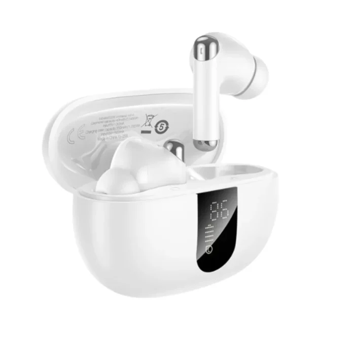 Hoco EQ26 Nice true wireless ANC+ENC BT headset Earbuds - Image 2