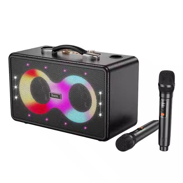 Hoco-HA8-Karaoke-Outdoor-Bluetooth-Speaker.jpg Hoco HA8 Karaoke Outdoor Bluetooth Speaker - Image 1