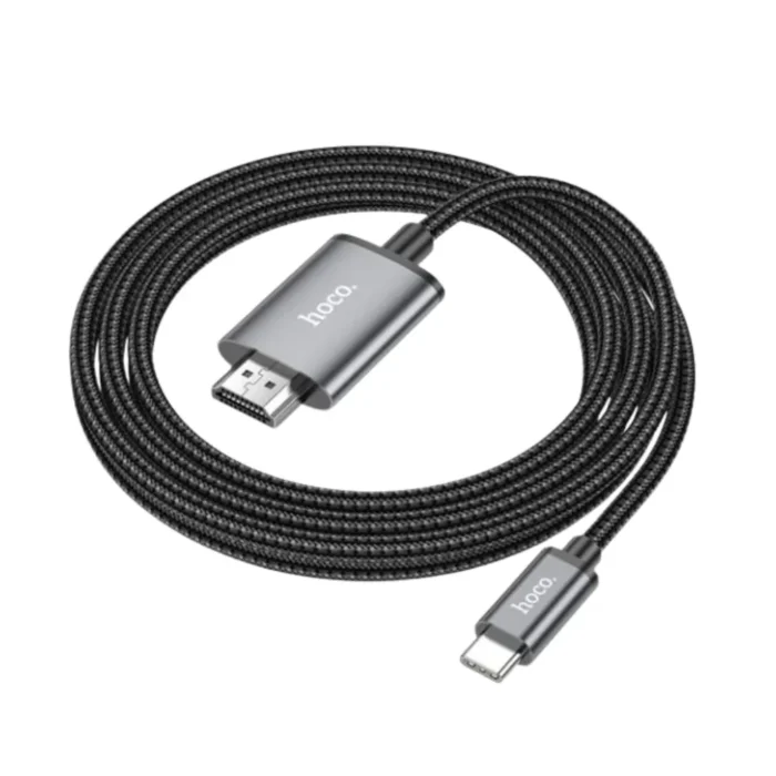 Hoco Ua27 Usb-c to Hdtv Hd on-screen Male to Male Cable - Image 2