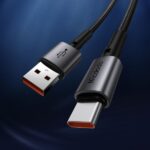 MCDODO CA359 PRISM SERIES TYPE-C 6A DATA CABLE 1.2M – BLACK - Image 2