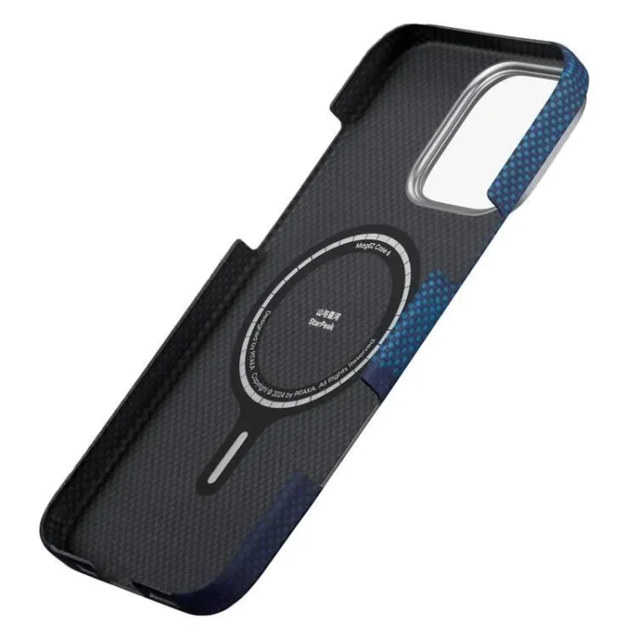 Pitaka StarPeak Tactile Woven Case for iPhone 16 Pro / 16 Pro Max -1500D Over the Horizon - Image 2
