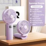 Rtako Y20 BreezeFlow Handheld Fan - Image 3