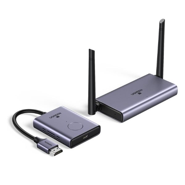 UGREEN-CM506-50633-HDMI-Wireless-Extender.jpg UGREEN CM506 (50633) HDMI Wireless Extender - Image 1