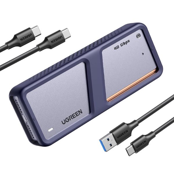 UGREEN-CM642-40Gpbs-with-Cooling-Fan-Hard-Drive-Enclosure-15976.jpg UGREEN CM642 40Gpbs with Cooling Fan Hard Drive Enclosure (15976) - Image 1