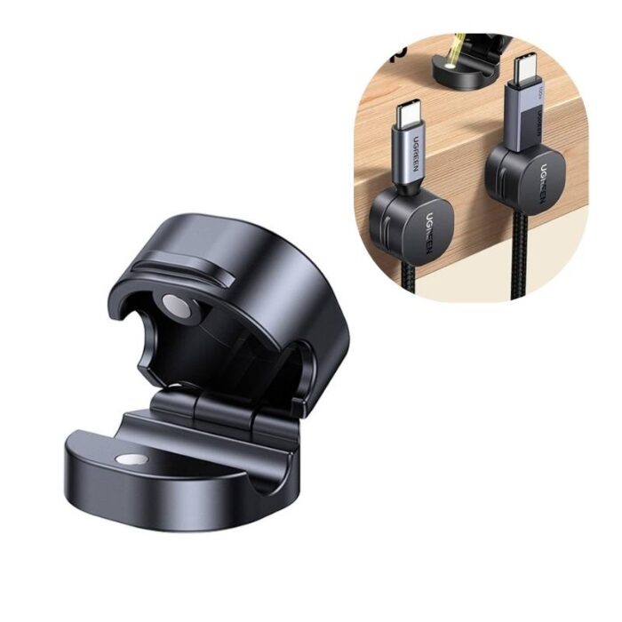 UGREEN LP886 Magnetic Cable Organizer Clips 3-Pack - Image 2