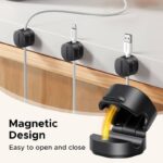 UGREEN LP886 Magnetic Cable Organizer Clips 3-Pack