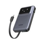 UGREEN PB511 (35603B) 30W 10000mAh Power Bank with Built-in Cable - Image 2