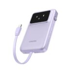 UGREEN PB511 (35603B) 30W 10000mAh Power Bank with Built-in Cable