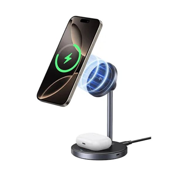 UGREEN-W710-45382-25W-2-in-1-Magnetic-Wireless-Charger-.jpg UGREEN W710 (45382) 25W 2-in-1 Magnetic Wireless Charger - Image 1