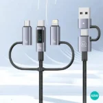 USAMS SJ713 60W Fast Charging 6 in 1 Display Display Data Cable - Image 2