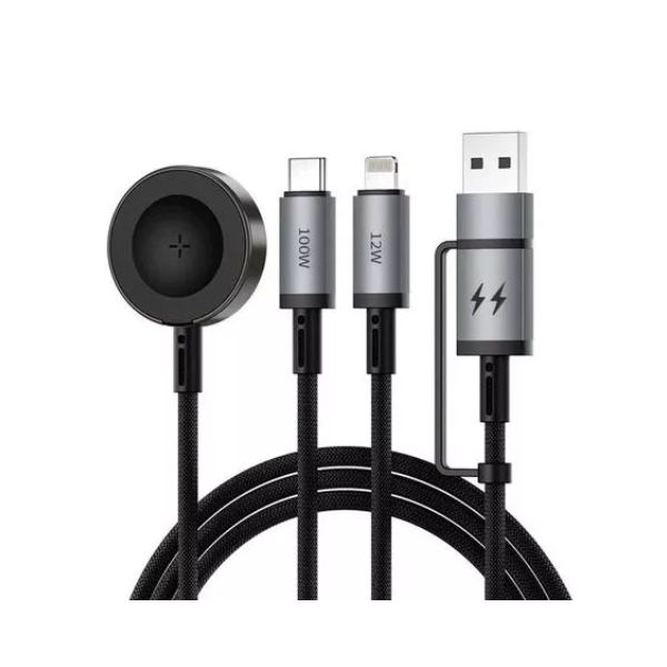 WiWU-Wi-C050-Legend-3-in-2-100W-Fast-Charging-Cable.jpg WiWU Wi-C050 Legend 3 in 2 100W Cable - Image 1