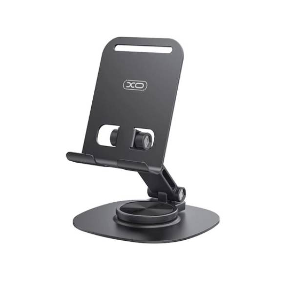 XO-C151-Metal-360°-Rotating-Black-Phone-Holder-1.jpg XO C151 Metal Rotating Black Phone Holder 360° - Image 1