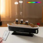 Aroma Diffuser Ship Cool Mist Humidifier with Remote Control - Image 2