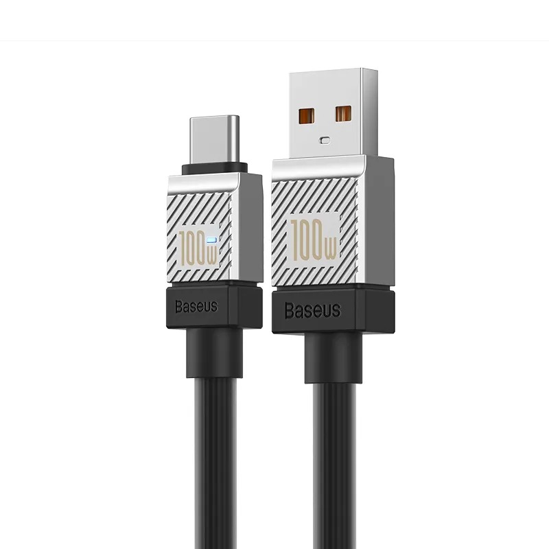 baseus-100w-usb-a-to-type-c-cool-2.jpg Baseus 100W USB-A To Type-C Cable 1 Meter / 2 Meter - Image 1