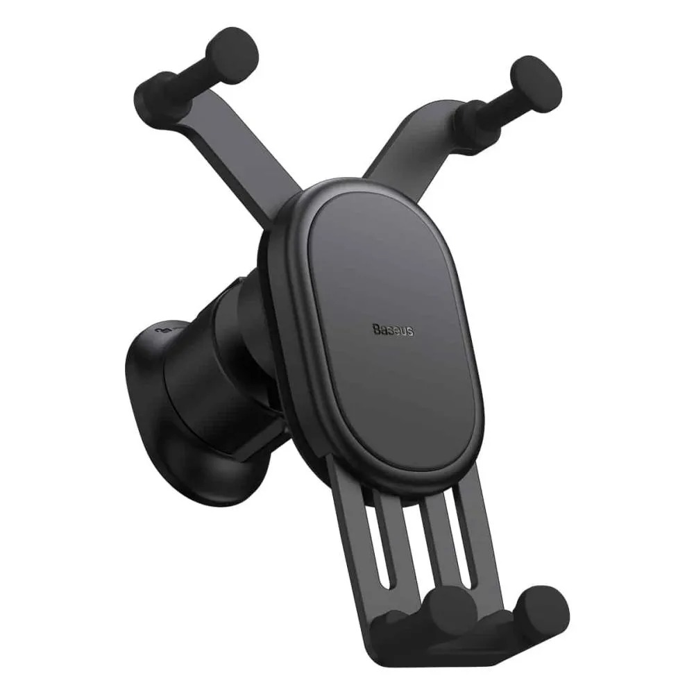 baseus-stable-gravitational-wire-1.jpg Baseus Stable Gravitational Wireless Charging Car Mount Pro 15W (Air Outlet Version) - Image 1