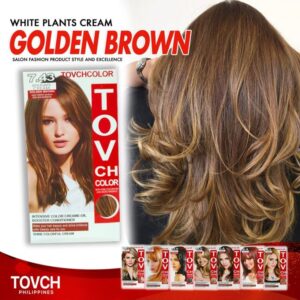 Tov Ch Golden Brown Hair Color 7.43