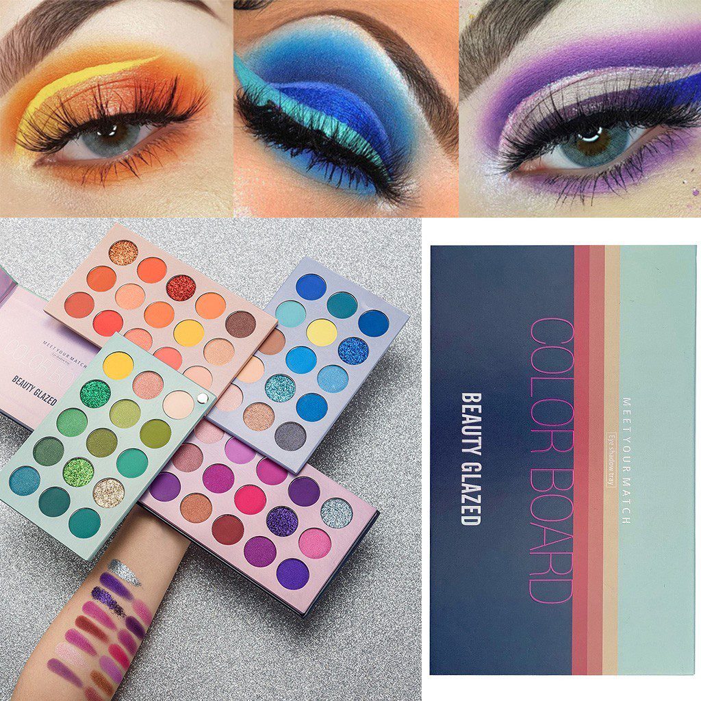 Beauty-Glazed-Color-Board-Eyeshadow-Palette.jpg Beauty Glazed Color Board Eyeshadow Palette - Image 1