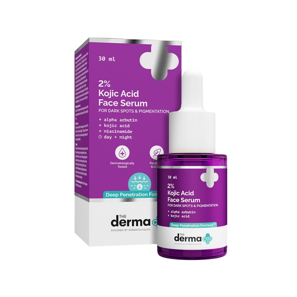 The-Derma-Co-2-Kojic-Acid-Face-Serum-for-Dark-Spots-Pigmentation.jpg The Derma Co 2% Kojic Acid Face Serum for Dark Spots & Pigmentation 30ml - Image 1