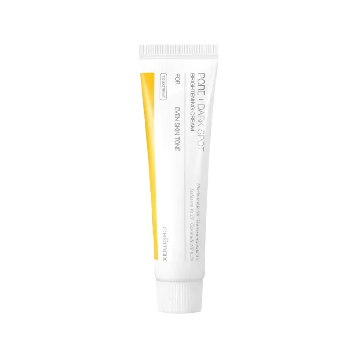 celimax-poredark-spot-brightening-cream-35ml-1.jpg Celimax Pore+Dark Spot Brightening Cream with Niacinamide, Tranexamic acid 35ml - Image 1